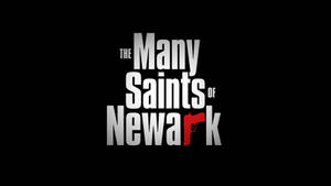 The Many Saints Of Newark Movie Logo Wallpaper