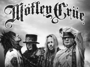 The Members Of Hard Rock Legends Motley Crue In Concert. Wallpaper