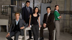 The Mentalist Series Characters Wallpaper