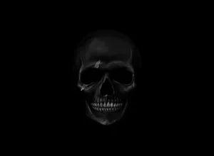 The Mesmerizing Beauty Of A Galaxy Skull. Wallpaper