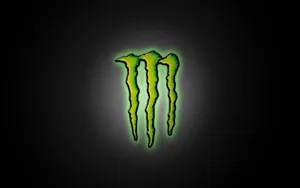 The Mesmerizing Monster Energy Drink Logo Wallpaper