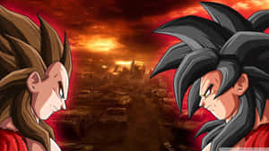 The Mighty Super Saiyan 4 Goku Wallpaper