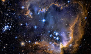 The Milky Way Illuminated By Stunning Stars Wallpaper