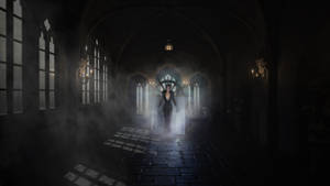 The Mystical Ultimecia Castle From Final Fantasy 8 Wallpaper