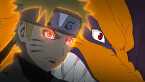 The Nine-tailed Fox Unleashing Its Chakra Wallpaper
