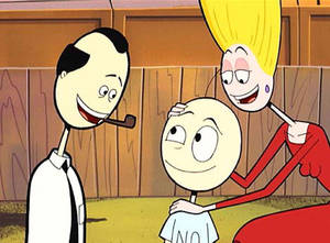 The Oblongs Bob, Pickle, And Milo Wallpaper