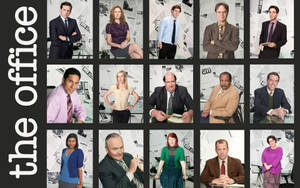 The Office Us Cast Catalogue Wallpaper