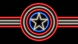 The Official Logo Of Captain America Wallpaper