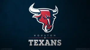 The Official Logo Of The Houston Texans Wallpaper