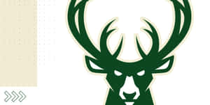 The Official Logo Of The Nba's Milwaukee Bucks Wallpaper