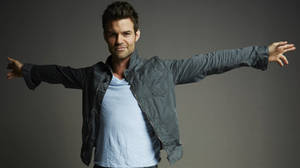 The Originals Elijah In Gray Wallpaper