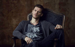 The Originals Klaus On Chair Wallpaper