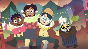 The Owl House Face In Hole Wallpaper