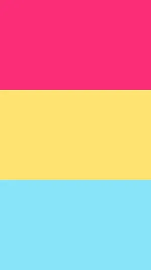 The Pan Flag Flying Proudly Wallpaper