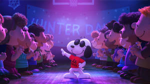 The Peanuts Movie Snoopy Sunglasses Wallpaper