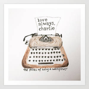 The Perks Of Being A Wallflower Typewriter Wallpaper