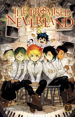 The Promised Neverland Volume 7 Cover Wallpaper