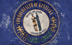 The Proud Kentucky State Flag Wallpaper