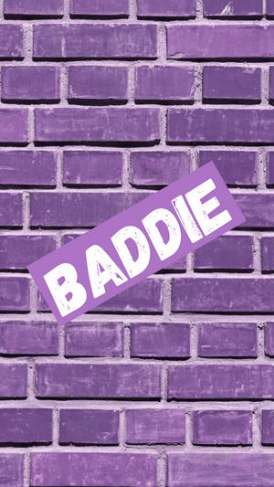 The Purple Baddie Wallpaper