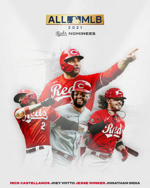 The Red Team : Cincinnati Reds Wallpaper