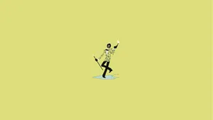 The Riddler Long Halloween Minimalist Aesthetic Laptop Wallpaper