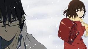 The Rival Characters In Erased Wallpaper
