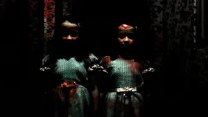 The Shining Grim Twins Wallpaper