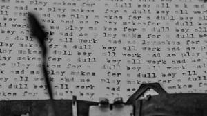 The Shining Jack Typewriter Wallpaper