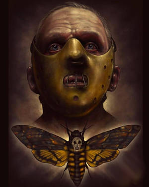 The Silence Of The Lambs Painting Wallpaper