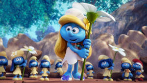 The Smurf Movie Smurfette Wallpaper