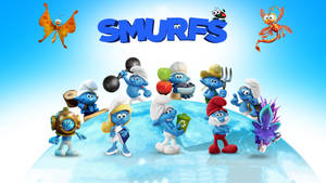 The Smurfs 2017 Film Poster Wallpaper