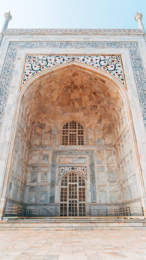 The Taj Mahal's Foyer Wallpaper