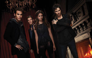 The Vampire Diaries American Tv Series Wallpaper