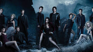 The Vampire Diaries Cast Wallpaper