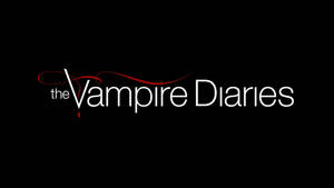 The Vampire Diaries Logo Wallpaper