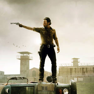 The Walking Dead Shooting Wallpaper