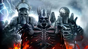 The Witcher Armored Soldiers Wallpaper