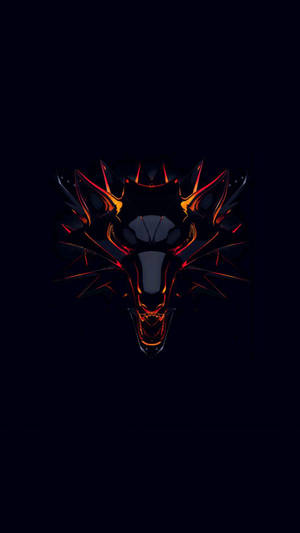 The Witcher Magma Wolf Wallpaper