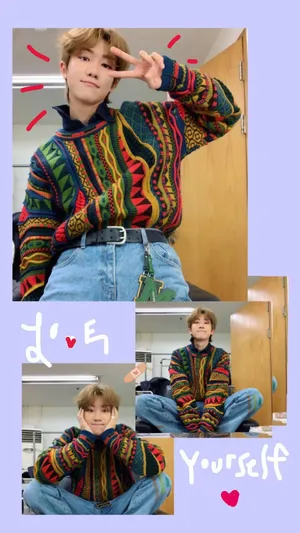 The8's Adorable Fan Art Masterpiece Wallpaper