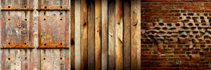 Thee Volatile Walls Side By Side Wallpaper