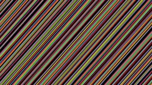 Thin Diagonal Rainbow Stripes Wallpaper
