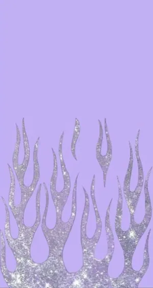 This Bold And Edgy Purple Baddie Looks Ready To Make A Statement. Wallpaper