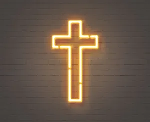 This Cute Cross Adds A Touch Of Divinity To Your Space Wallpaper