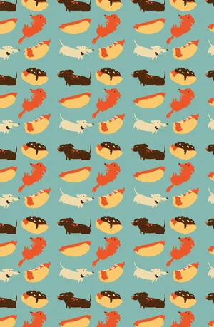 This Dachshund Pup Is Ready For An Adventure. Wallpaper