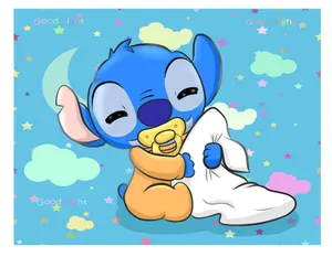 This Sweet Baby Stitch Would Love To Be Your Friend! Wallpaper