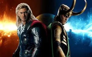 Thor And Loki Wallpaper