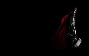 Thor Desktop Hd Black Wallpaper
