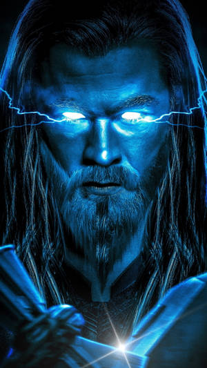 Thor Long Hair Avenger 3d Wallpaper