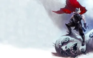 Thor Marvel Comics Art Wallpaper