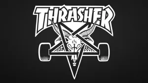 Thrasher Goat Pentagram Wallpaper